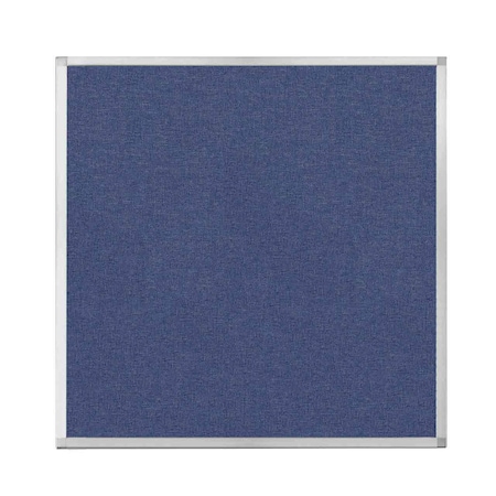 Versare Hush Panel Configurable Cubicle Partition 4' x 4' Cerulean Fabric 1812474